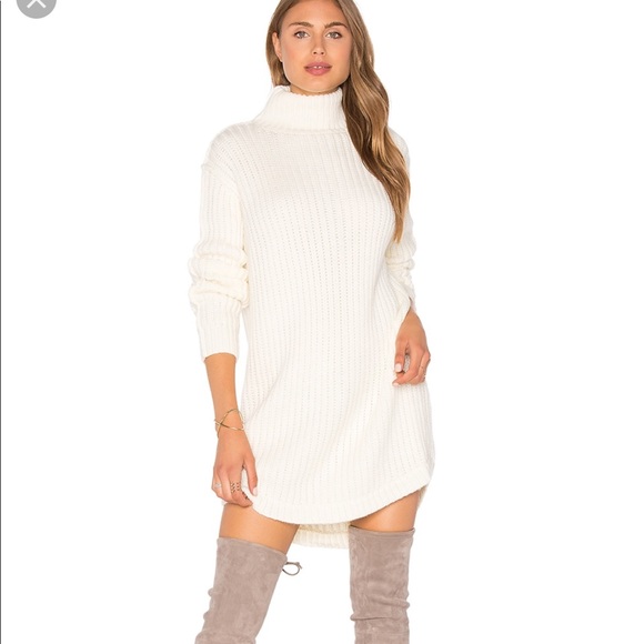 Capulet never sweater dress in cream S - Picture 2 of 7